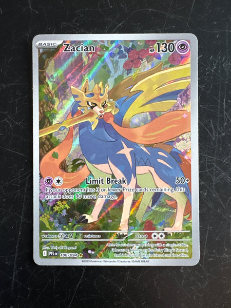 Zacian (100/094) - Phantasmal Flames - Pokémon TCG